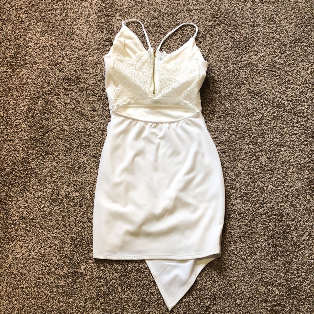 White bachelorette party dress - Picture 3 of 5